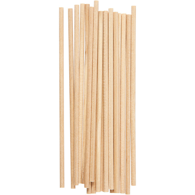 Firma Creativ https: www.cchobby.nl okrągłe-kije-l-15-cm-d-4-mm-20-piece-1-box