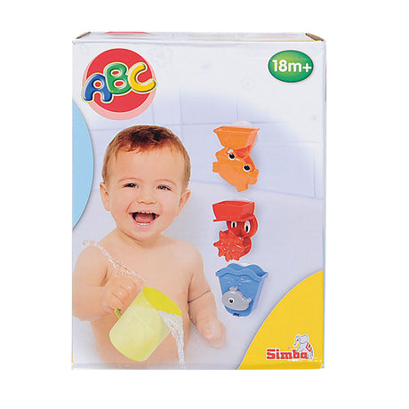 Zestaw do zabawy w wannie Simba ABC, 4 sztuki