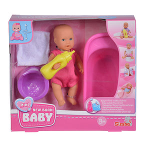 Noworty Baby Mini Born Baby in Bad Set