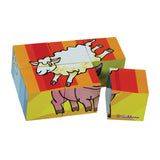 Puzzle blokowe Eichhorn, 6 elementów.