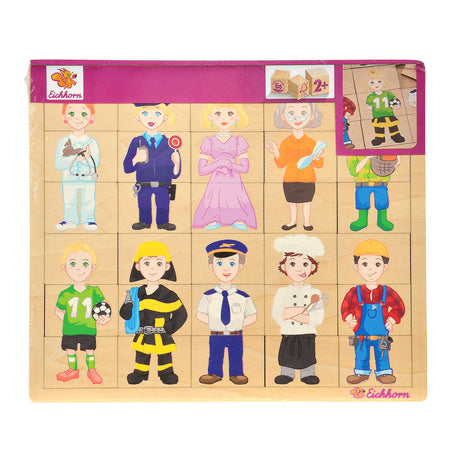Puzzle drewniane Eichhorn - zawody, 30 szt.