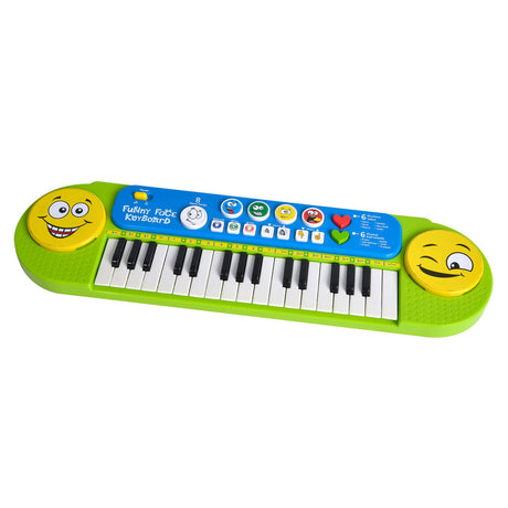 Klawiatura z uśmiechem na twarzy Simba, mój świat muzyki