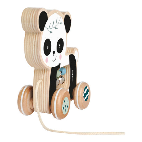 Drewniana panda pociągowa Eichhorn
