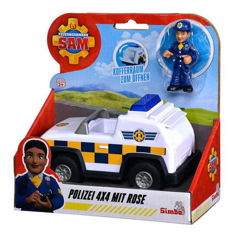 Simba Fireman Sam Police 4x4 Jeep z figurą