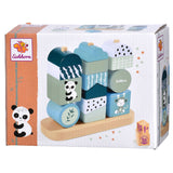 Drewniane puzzle Eichhorn Panda, 15 elementów.
