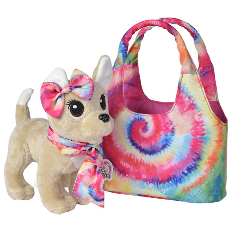 Pluszowy szczeniak Simba Chi Chi Love w torbie w stylu batiku