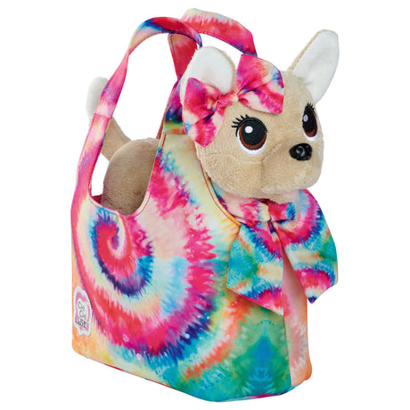 Pluszowy szczeniak Simba Chi Chi Love w torbie w stylu batiku