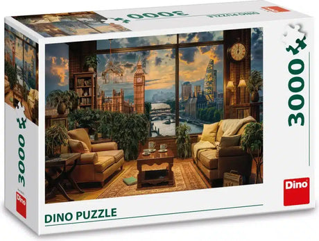 Puzzle Dinotoys z malowanym Londynem, 3000 elementów