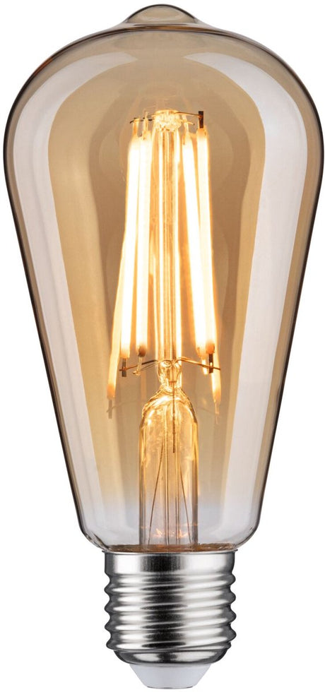 Edycja Paulmanna 1879 - rustykalna lampa LED z żarnikiem - e27 - 3-stopniowe przyciemnianie - 1800-karatowe złote światło