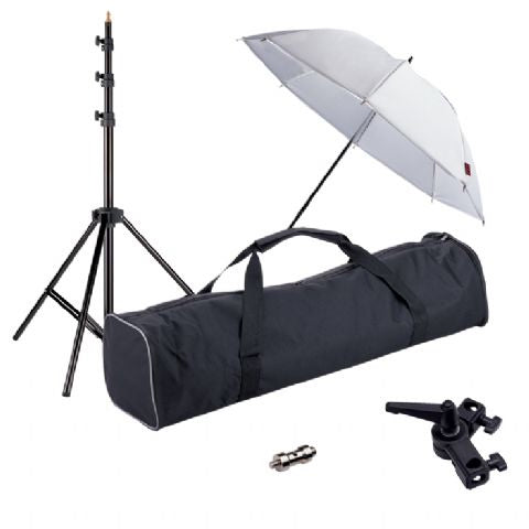 Zestaw strobisty Linkstar z parasolką UK-84t