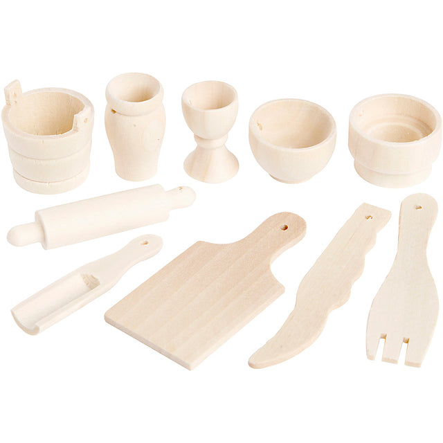 Firma Creativ Wooden Kitchen Peensils różnorodne, 10.