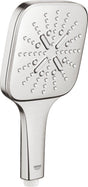 Grohe rainshower smartactive cube 130 handdouche - 3 straalsoorten - supersteel - 26582dc0