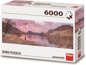 Puzzle dinozaury Dinotoys - Jezioro Buttermere w Anglii - 6000 elementów