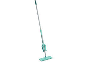 Wycieraczka podłogowa Leifheit Picobello m micro duo z rączką - szerokość wycierania 33 cm - turkusowo - szara