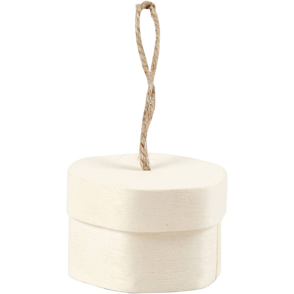 Creativ Company Pendant Wooden Box, 3..