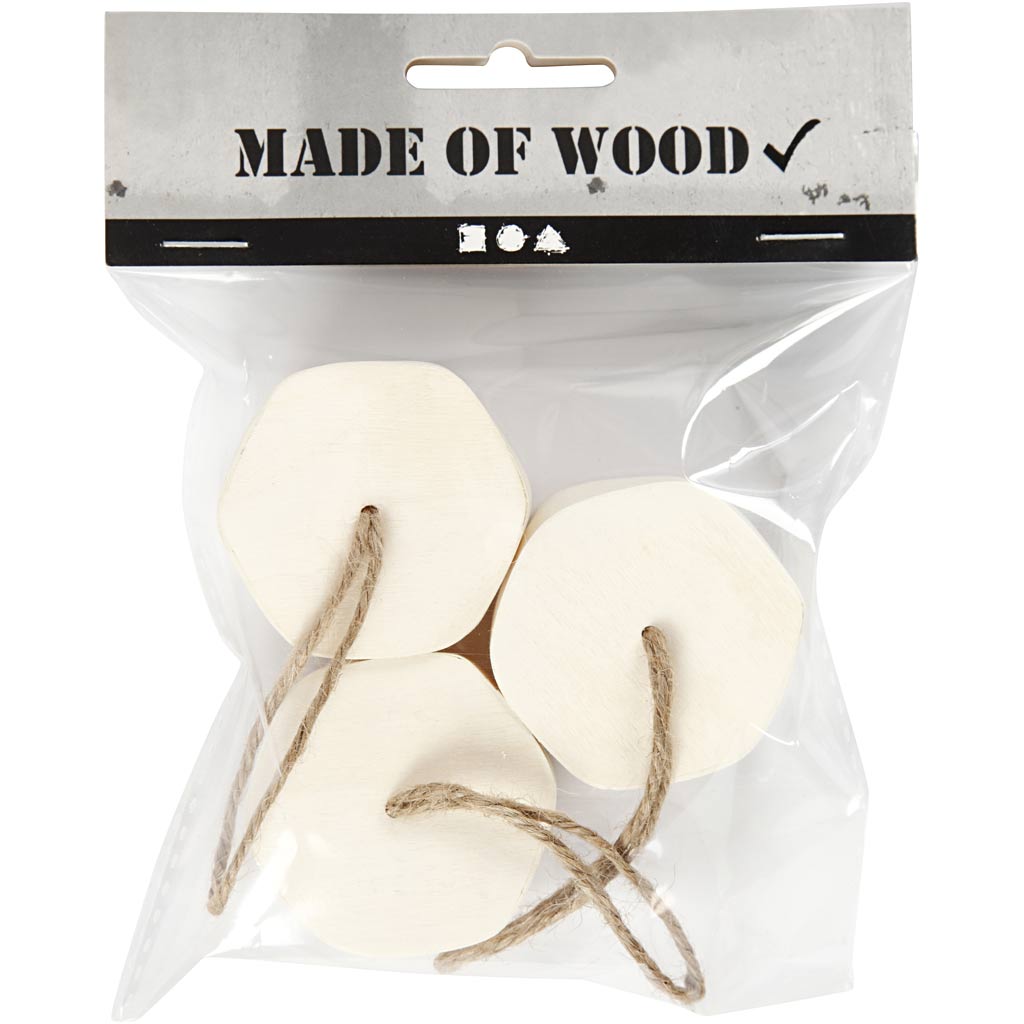 Creativ Company Pendant Wooden Box, 3..
