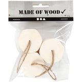 Creativ Company Pendant Wooden Box, 3..