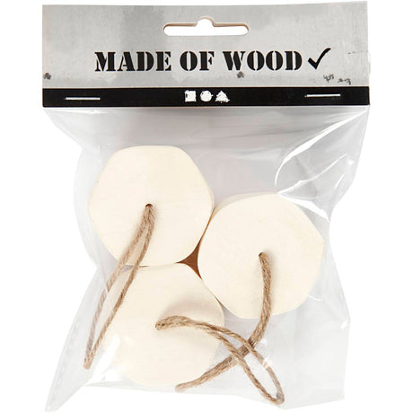 Creativ Company Pendant Wooden Box, 3..