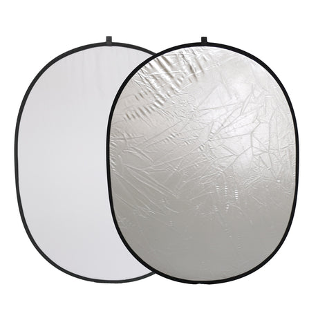 Linkstar ekran refleksyjny 2 w 1 r-6090sw srebrno-biały 60x90 cm