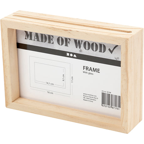 Firma Creativ https: www.cchobby.nl ramka-dwustronna-d-4-cm-wymiary-16x11-cm-1-szt