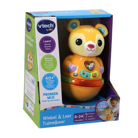 Wobble i skórzany miś firmy Vtech