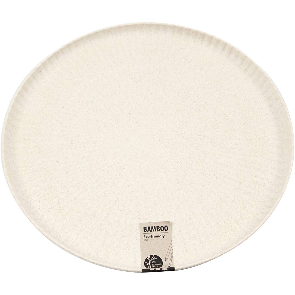 Taca firmy Creativ wokół włókien bambusa, 30 cm