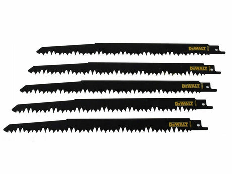 Akcesoria Dewalt Brzeszczot do pił szablastych hcs 240x4,4-6,0mm Szybkie i zgrubne cięcie, np. przycinanie - dt2352-qz