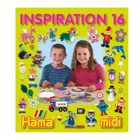 Broszura z inspiracjami do naprasowywania korali midi Hama, nr 1 16