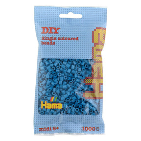 Koraliki do naprasowania Hama Midi - Petrol Blue (83), 1000 szt.