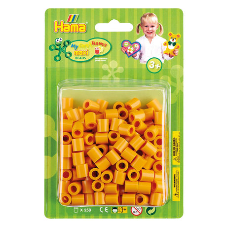 Hama maxi koraliki do naprasowania miś brązowy, 250 szt.