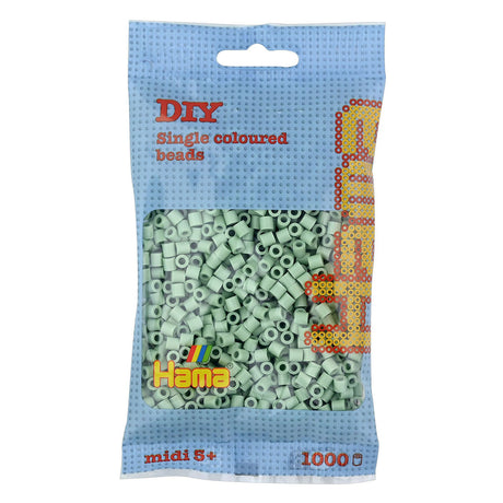 Koraliki do naprasowania Hama midi - eukaliptus, 1000 szt.