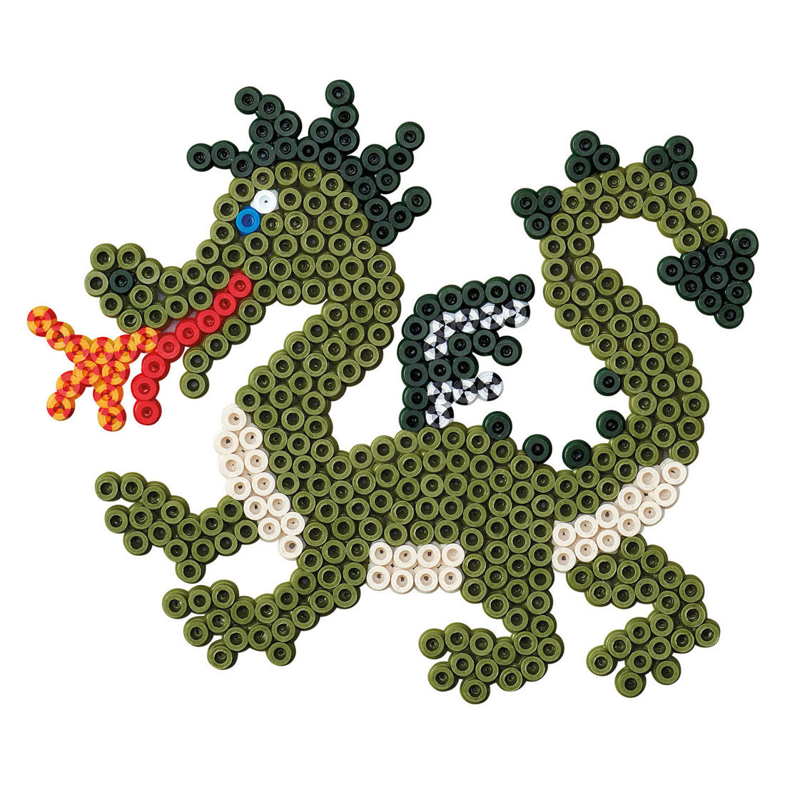 Hama String Bead Set - Snake and Dragon, 1100st.