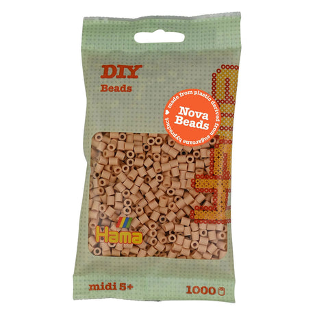 Koraliki do naprasowania Hama midi bio - beżowe (027), 1000 szt.