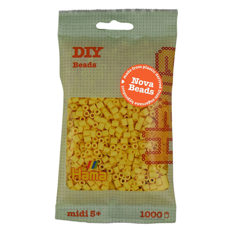 Koraliki do naprasowania Hama midi bio - jasnożółte (103), 1000 szt.