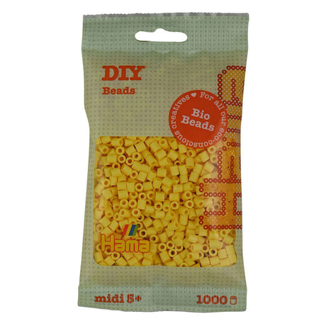 Koraliki do naprasowania Hama midi bio - jasnożółte (103), 1000 szt.