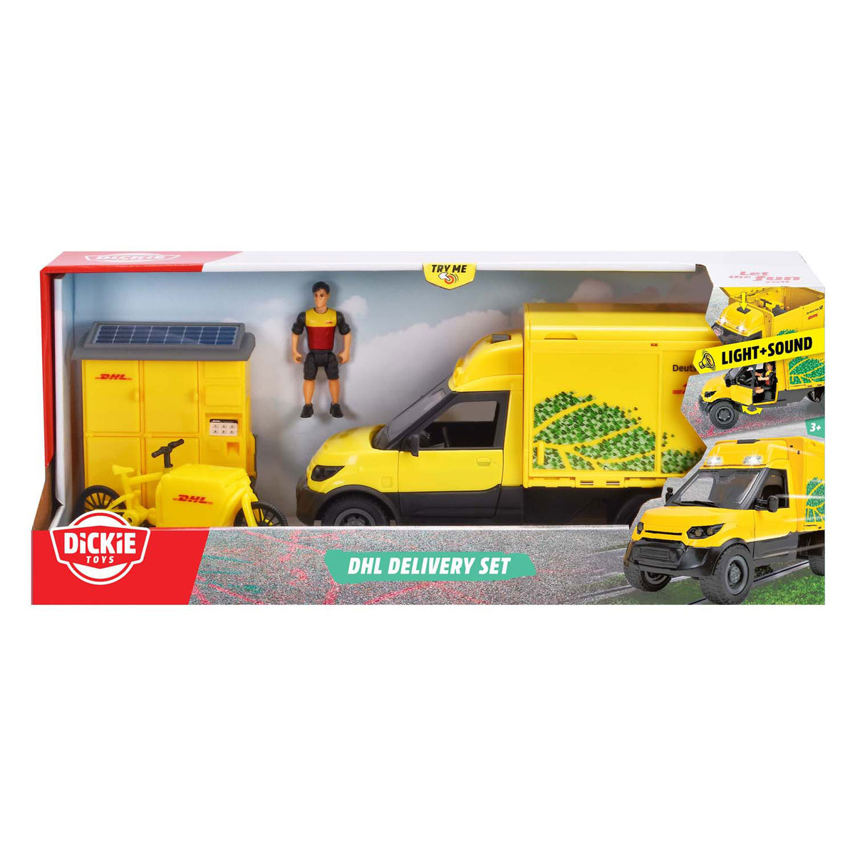 Zestaw pojazdów paczkowych Dickie DHL