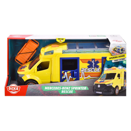 Karetka pogotowia Dickie Mercedes-Benz Sprinter