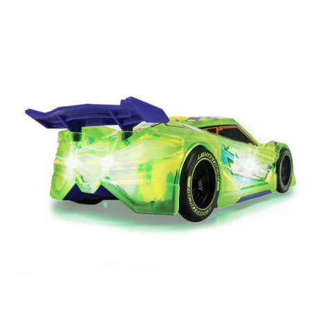 Zielony samochód wyścigowy Dickie Speed tronic