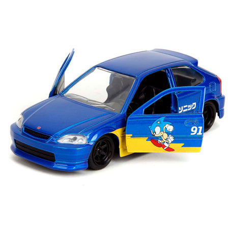 Zabawki Jada Sonic 1997 Honda Civic Type-R 1:33