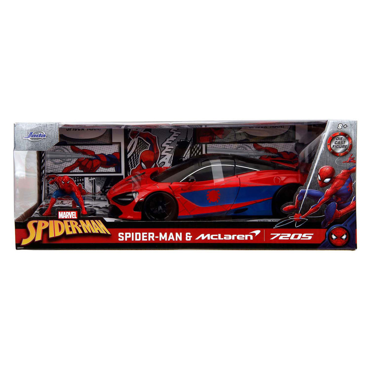 Zabawki Jada jada Marvel Spider-Man McLaren 720s 1:24
