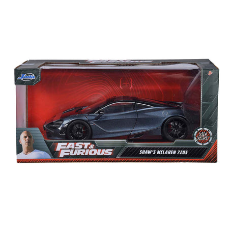 Zabawki Jada - Fast Furious Shaw's McLaren 720s 1 24 - 9330754314r00