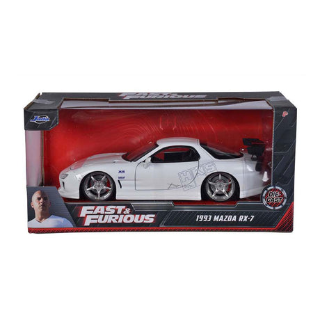 Zabawki Jada - szybcy wściekli 1993 mazda rx-7 1:24 - 9332607314r00