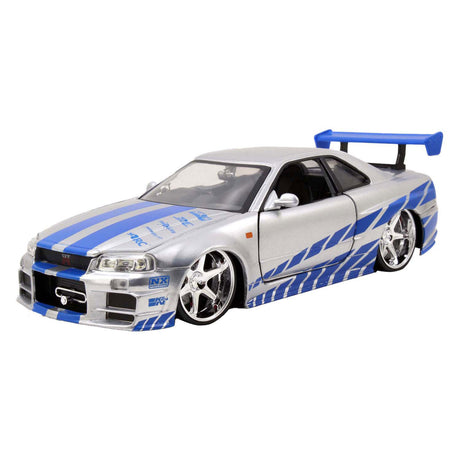 Zabawki Jada - szybcy wściekli 2002 Nissan Skyline 1:24 - 9397158314r00