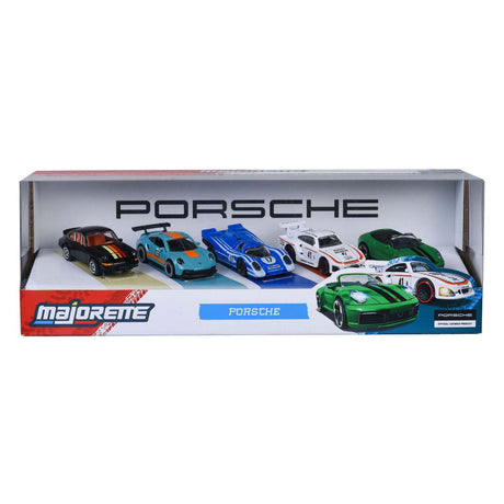 Zestaw Majorette Porsche, 5 sztuk.