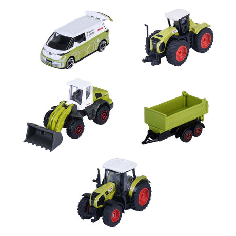 Farma Majorette Claas, 5 części.