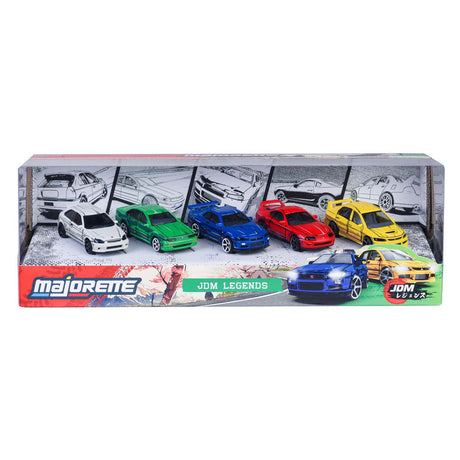 Anime Majorette JDM Legends, 5 części.
