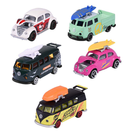 Majorette Volkswagen, 5 szt.