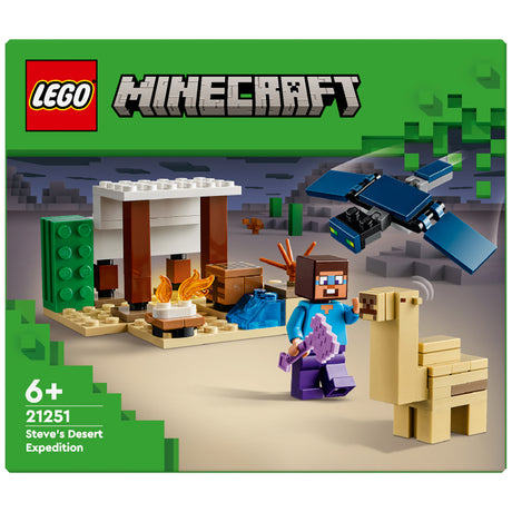 Lego Minecraft 21251 Steve #039; Ekspedycja pustynna