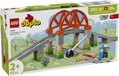 Zestaw LEGO Duplo Town 10426 Most kolejowy i tory