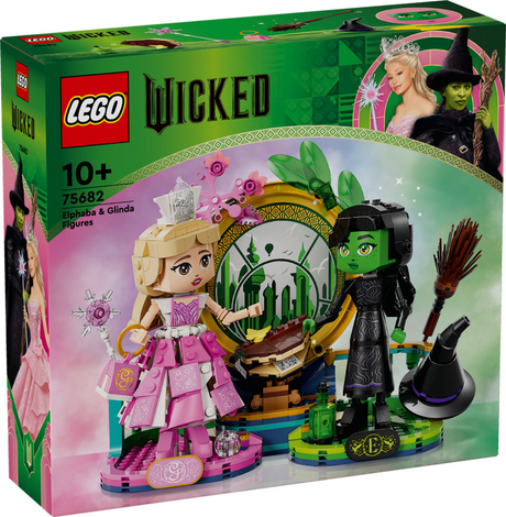 Figurki Lego niegodziwego elphaby i glindy - 75682